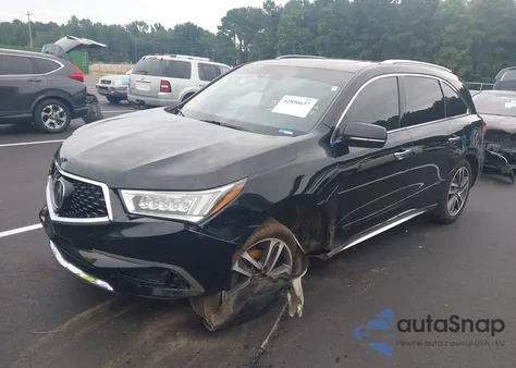 2017 Acura Mdx Advance Package from USA, damaged, VIN 5FRYD4H81HB028829